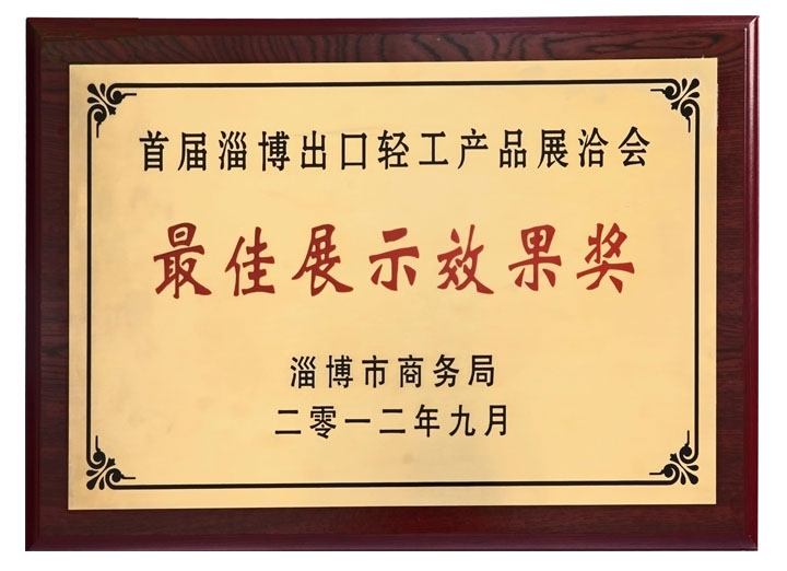 最佳效果展示獎