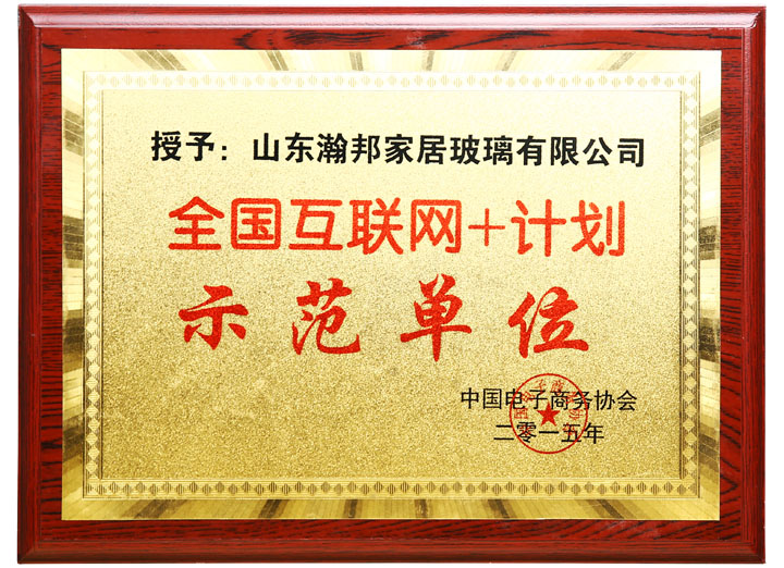 全國互聯(lián)網(wǎng)+計(jì)劃示范單位